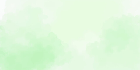 Obraz premium An abstract watercolor background with copy space features a bright blue summer sky and fluffy white clouds in a beautiful sunny landscape