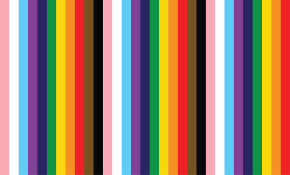 Pride Background with LGBTQ. Pride flag colours. Rainbow stripes background. Vector illustration for apps and websites. Pride Background with LGBTQ Pride Flag Colours. vector illustration eps file. 