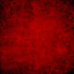Fototapeta premium Grunge red background texture
