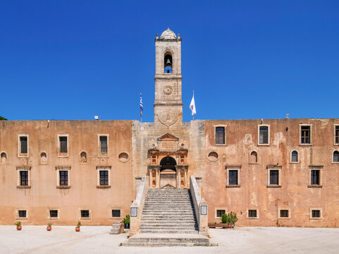 Agia Triada Monastery, Akrotiri Peninsula, Chania Region, Crete, Greece