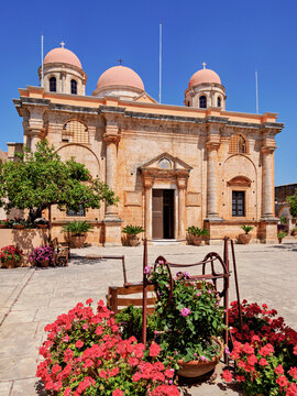 Agia Triada Monastery, Akrotiri Peninsula, Chania Region, Crete, Greece