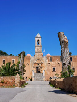 Agia Triada Monastery, Akrotiri Peninsula, Chania Region, Crete, Greece