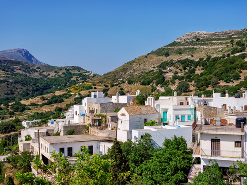 Apeiranthos Village, Naxos Island, Cyclades, Greece
