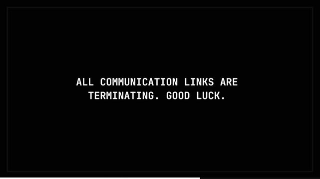 Final Emergency Broadcast System Warning World War III Doomsday Scenario Last Call Message Digital Screen Simulation 4K