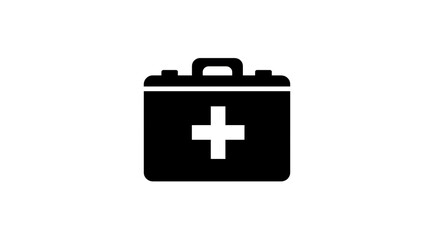 Obraz premium A first aid kit, medical case, a symbol of help
