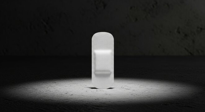 Pristine White Medical Bandage for Wound Care