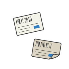 shipping labels with barcode stickers