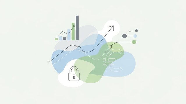 Global Security and Data Protection Concept.
