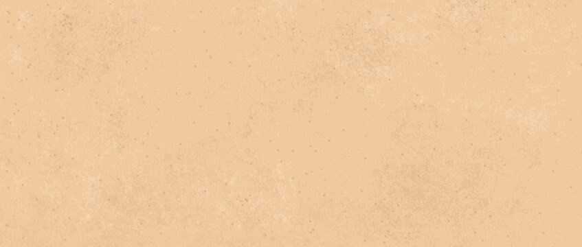 Vintage ecru kraft paper texture with recycled fibers. Beige and gray speckles, spots, and a grungy, rustic eco-style.Vector illustration of brown cardstock for scrapbooking, wrapping paper and albums