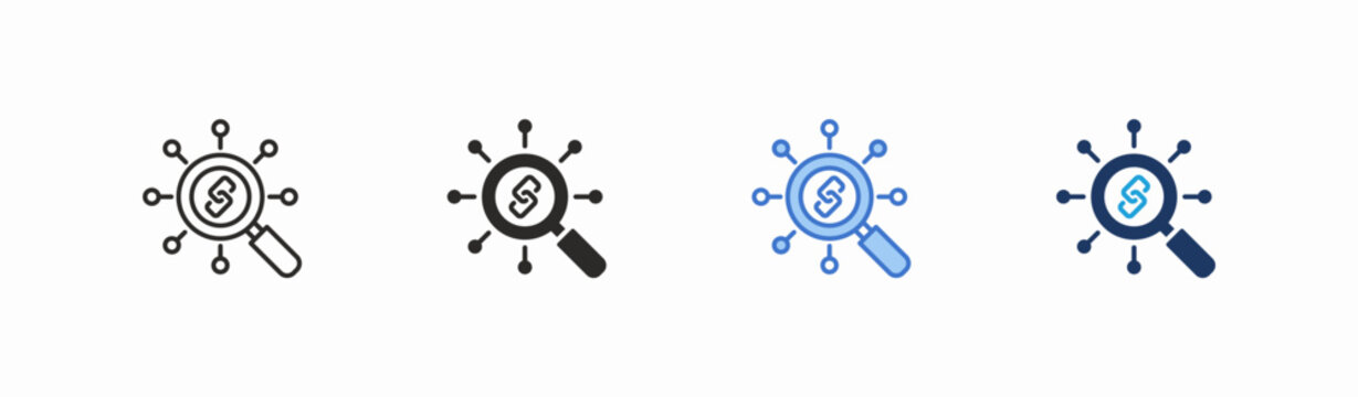 Set of vulnerability icon collection in multiple style. Icon suitable for web and mobile application