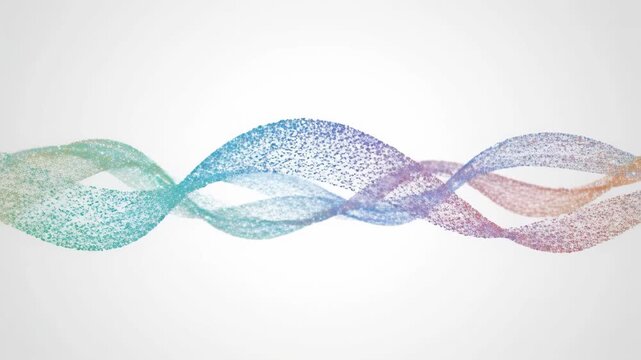 Abstract motion graphic with vibrant particles, evoking progress, energy, and innovation. Perfect for website backgrounds, marketing materials, and co