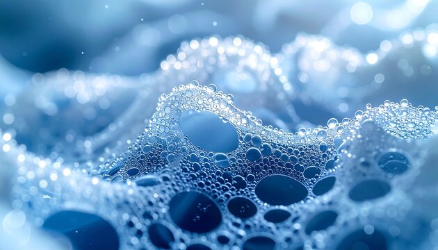 Semipermeable membrane sheet showing micro-perforations
