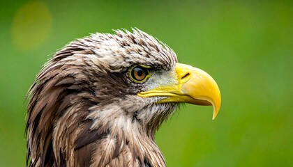 Fototapeta premium Majestic Eagles Intense Gaze - A Portrait of Power and Focus.