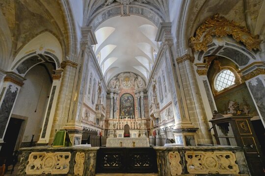 Our Lady of Assumption Church, Central nave, Elvas, Alentejo, Portugal
