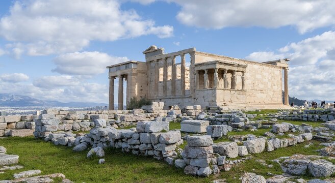 Erechtheion, Acropolis, Athens, Greece
