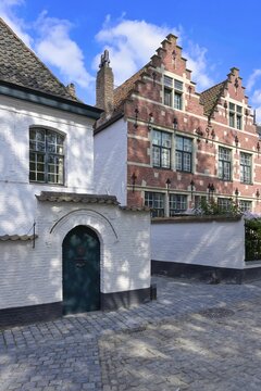 Saint Elisabeth Beguinage, Kortrijk, Flanders, Belgium