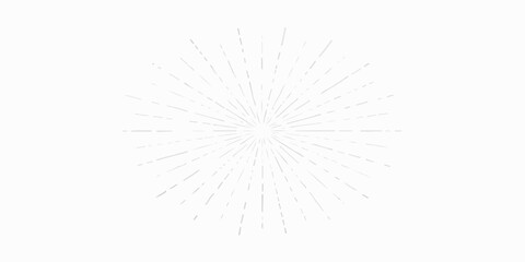 Obraz premium Artistic illustration of a star explosion design featuring a fractal dandelion pattern with floral textures and vibrant colors isolated on a white background