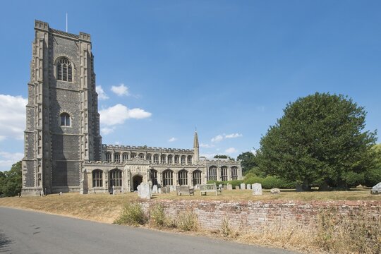 St Peter and St Paul Church, Lavenham, Suffolk, England, United Kingdom