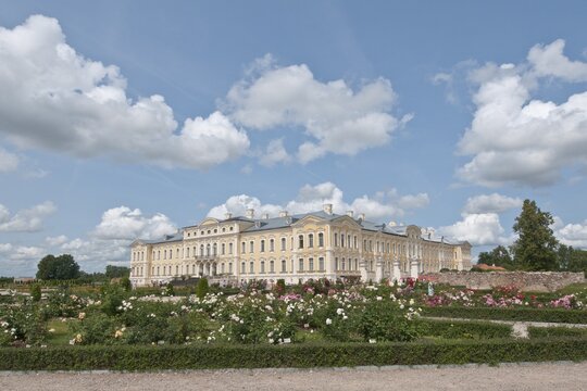 Baroque Rundale Castle, Lithuania