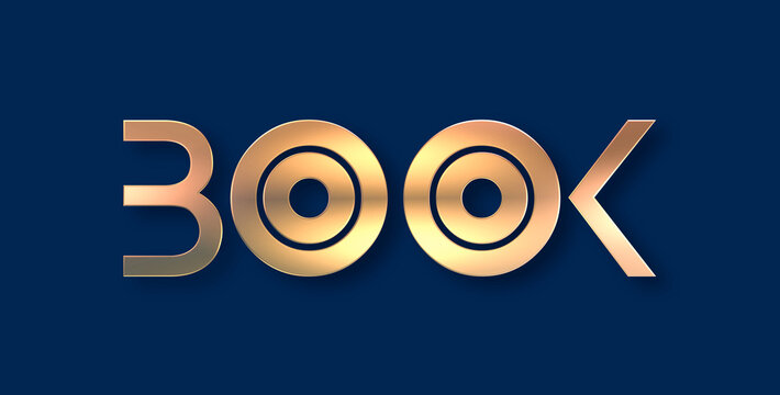 Testo BOOK con font variabile e sfondo colorato