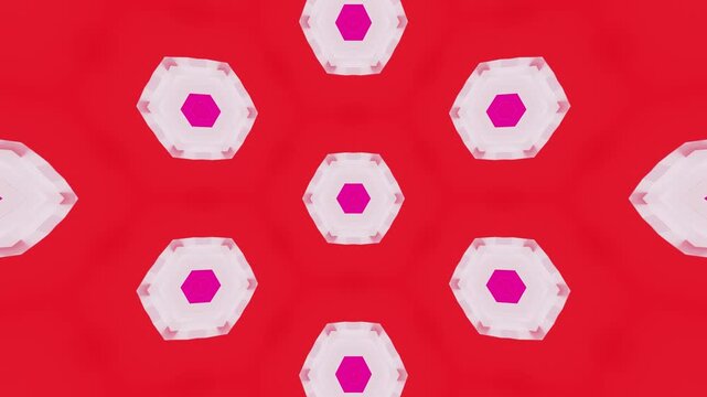 Decorative Kaleidoscope &ndash; Seamless Symmetrical Pattern Animation