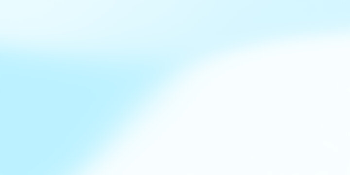 Soft ethereal blend of light blue fading into white, gentle gradient effect. Abstract background offers clean subtle visual