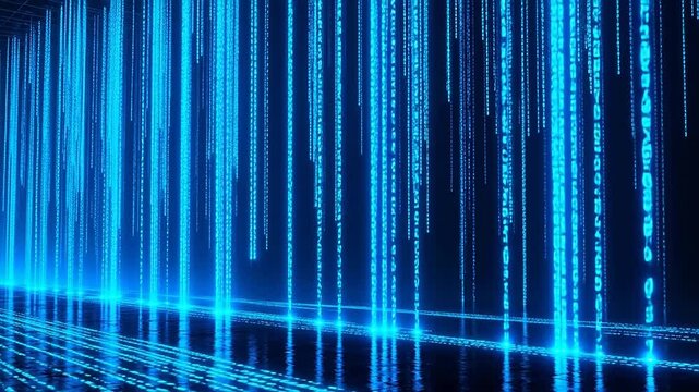 Digital data streams in a virtual space