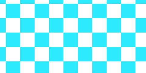 Abstract background. Vector illustration. A symmetric blue and white checkerboard pattern made of alternating squares in a grid layout. A Versatile Graphic Resource for Creative Projects and Visual .