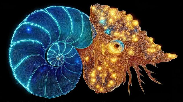 Dual Spiral Digital Ecosystem Structure Visualizing Integrated Technology and Value Convergence.