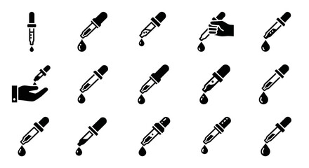 Obraz premium Various hands holding microphones from different viewpoints in a set of illustrations