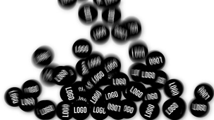 Logo Balls HD – Dynamic Sphere Particles Logo Animation, Modern Branding Intro with Abstract Ball Motion Graphics for Promo and Social Media