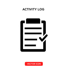 Activity Log - Task Completion and Record Keeping.
