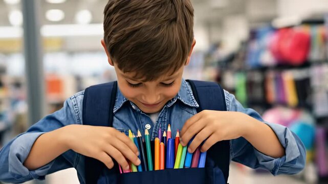 Children Returning to School After Summer Vacation