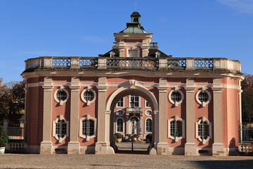 Naklejka premium Blick auf Schloss Bruchsal 