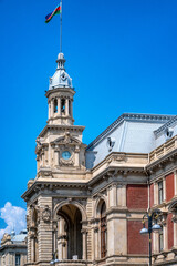 Fototapeta premium City Hall Tower in Baku Azerbaijan