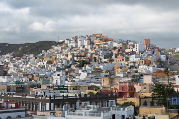 Las Palmas de Gran Canaria city panoramic view, Spain