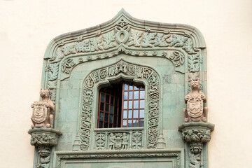 Las Palmas de Gran Canaria house window, Canary islands, Spain