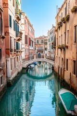 Fototapeta premium Canal in Venice, Italy