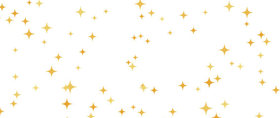 Gold falling down confetti background. Repeated golden dotted glitter pattern. Yellow, orange and golden dots wallpaper. Celebration Christmas, New Year or birthday party repeating backdrop.  © halwani