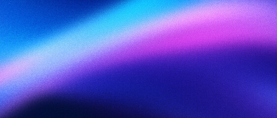 Blue purple neon gradient wave background with soft glow and smooth blur texture.