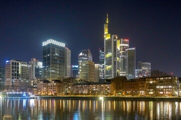 Obraz premium Frankfurt, Skyline