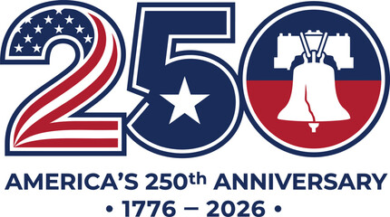 Celebrating 250 years of american independence with patriotic imagery © firoz