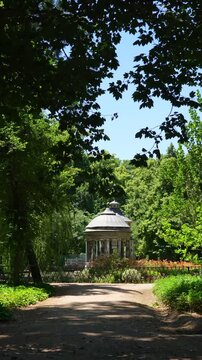 Historic Royal Palace of Aranjuez surrounded by lush gardens