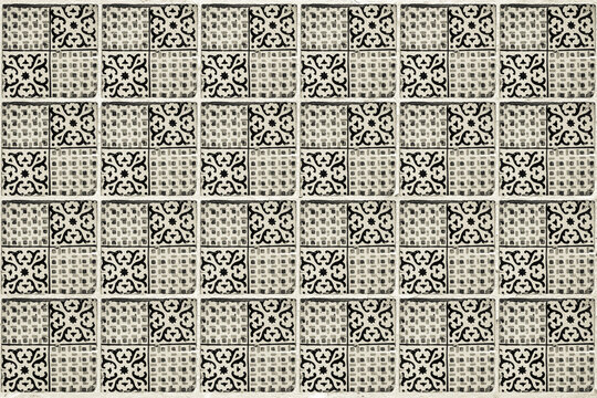 Background of vintage ceramic tiles
