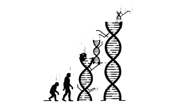 evolution of DNA structure and human development