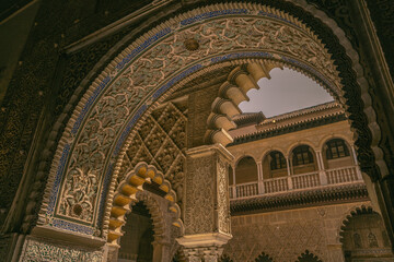 Fototapeta premium palais de l'Alcazar à Séville 