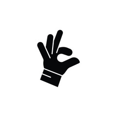 Obraz premium hand gesture okay sign approval.