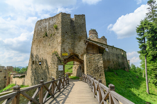 Zborov Castle ruins, Slovakia