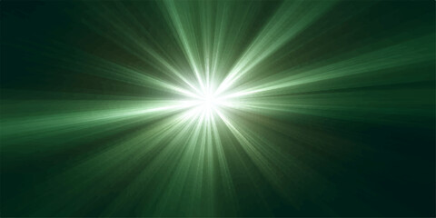 Obraz premium Abstract blue background with bright light burst and glowing rays creating a radiant energy sky design