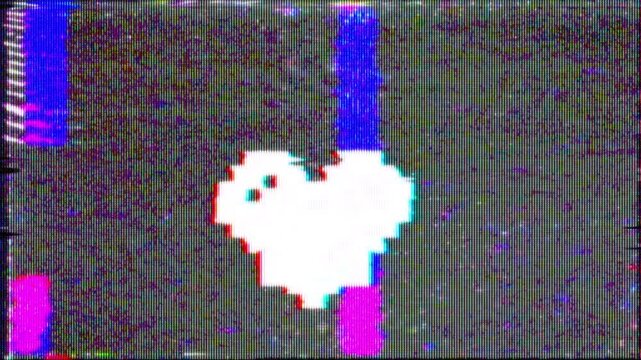Analog CRT Glitch and Signal

